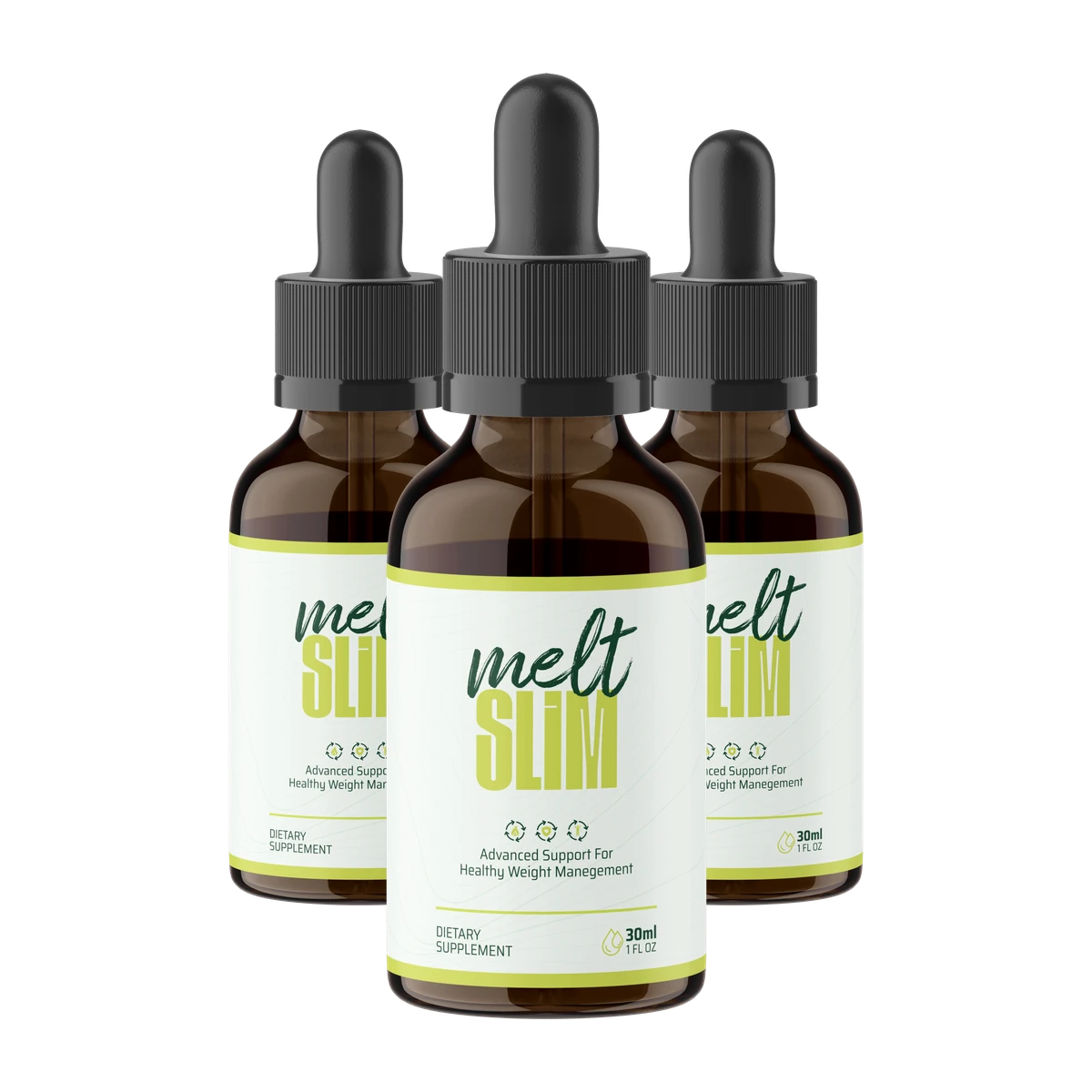 MeltSlim Weight Management Supplement Bottle